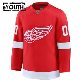 Detroit Red Wings Hockeydrakt Custom Fanatics Premium 2024-25 Rød Hjemme - Barn